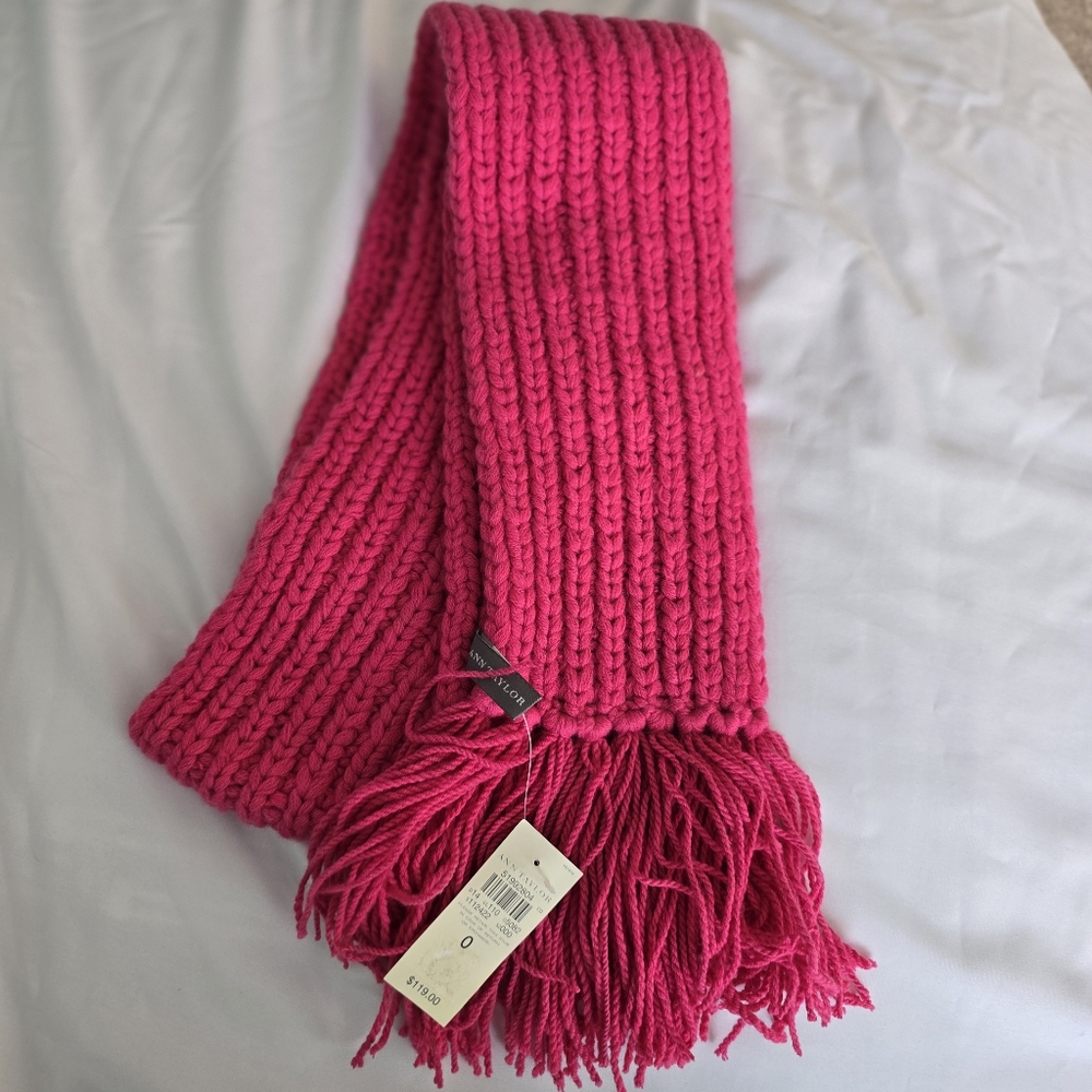 Ann Taylor Knit Scarf NWT